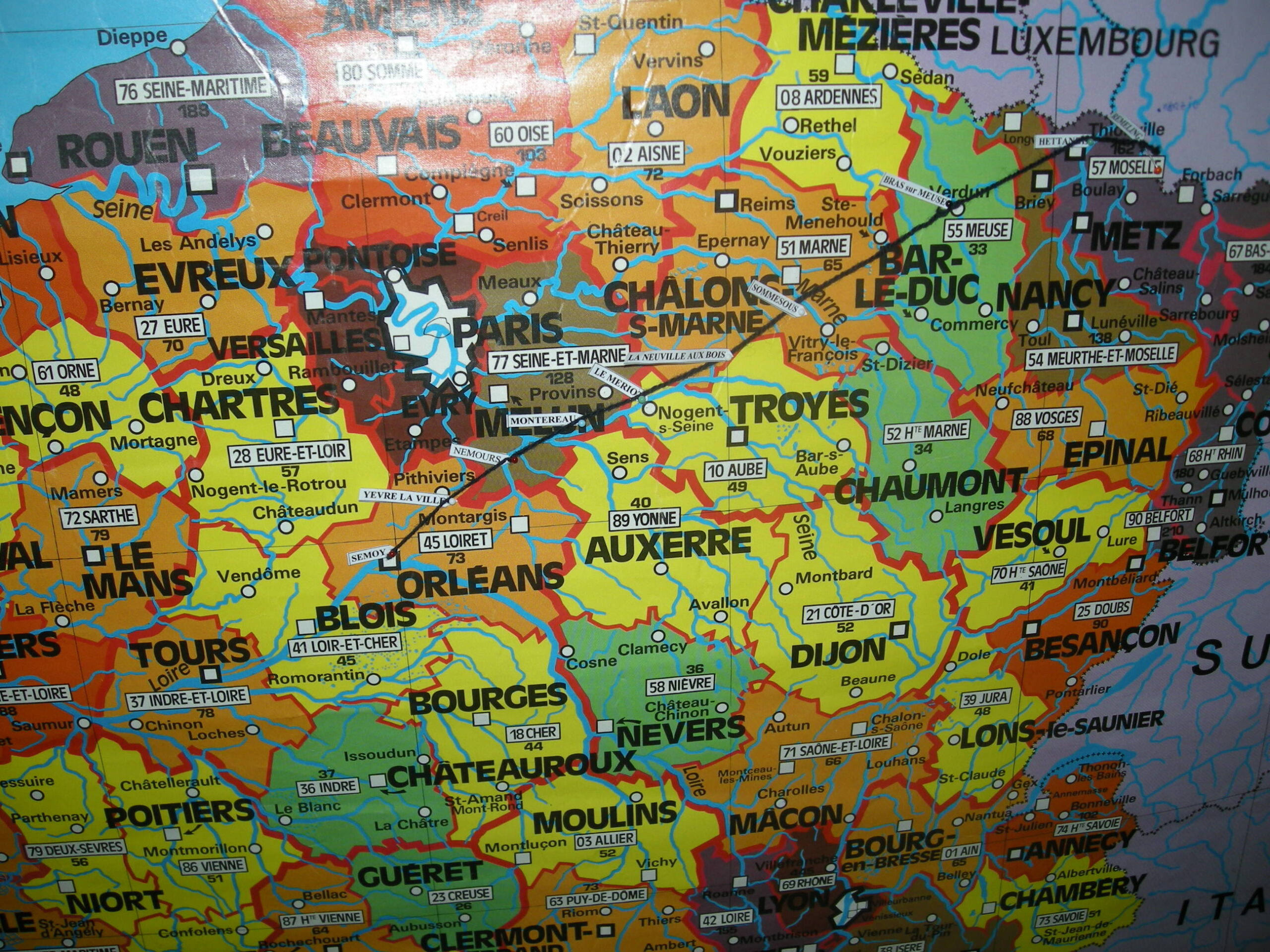 courses itineraire